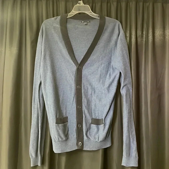 Mens GAP‎ Blue Cardigan M - Picture 1 of 5